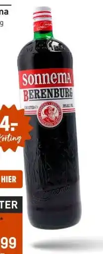 Gall & Gall Sonnema Berenburg 150CL aanbieding