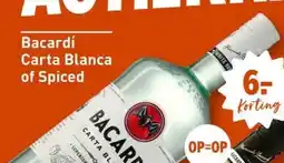 Gall & Gall Bacardí Carta Blanca 150CL aanbieding