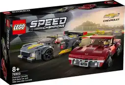 Bol.com LEGO Speed Champions Chevrolet Corvette C8.R Racewagen en 1968 Chevrolet Corvette - 76903 aanbieding