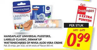 Dekamarkt Hansaplast 100ml aanbieding