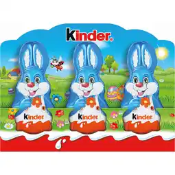 Jumbo Kinder Paashaas Melkchocolade 3 Stuks 45 g aanbieding
