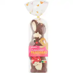 Jumbo Jumbo Paashaas Melkchocolade met Witte en Pure Chocolade 200 g aanbieding