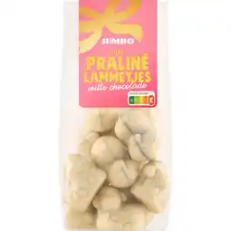 Jumbo Jumbo Luxe Praliné Lammetjes Witte Chocolade 150 g aanbieding