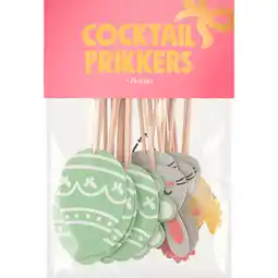 Jumbo Cocktail Prikkers 24 Stuks aanbieding
