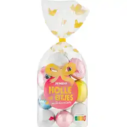 Jumbo Jumbo Holle Paaseitjes met Dierenprint Melkchocolade 200 g aanbieding