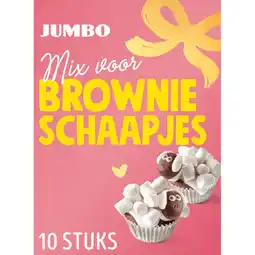 Jumbo Jumbo Mix voor Brownie Schaapjes 345g aanbieding