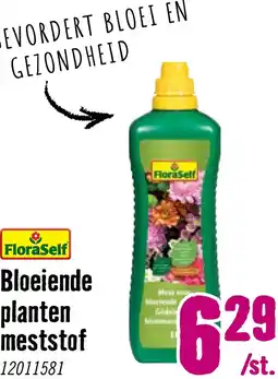 Hornbach FLORASELF Bloeiende planten meststof 1 liter aanbieding