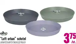 Hornbach ELHO Plantenschotel Loft groen Ø 21 cm H 2,9 cm aanbieding