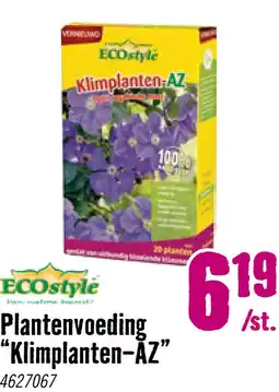 Hornbach ECOSTYLE Klimplanten-AZ 800 gr aanbieding