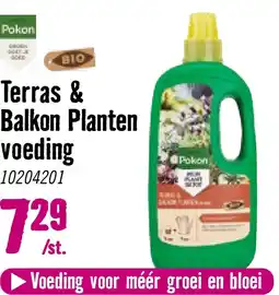 Hornbach POKON Bio Terras & Balkon Planten voeding 1l aanbieding