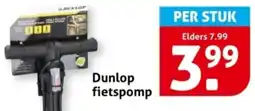 Hoogvliet Dunlop fietspomp aanbieding