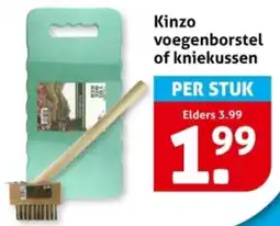 Hoogvliet Kinzo voegenborstel of kniekussen aanbieding