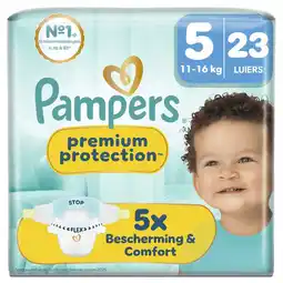 Etos Pampers Premium Protection Luiers Maat 5 11-16 KG 23 stuks aanbieding