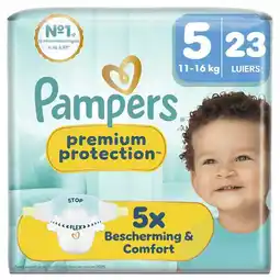 Etos Pampers Premium Protection Luiers Maat 5 11-16 KG 23 stuks aanbieding