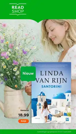 The Read Shop Santorini aanbieding