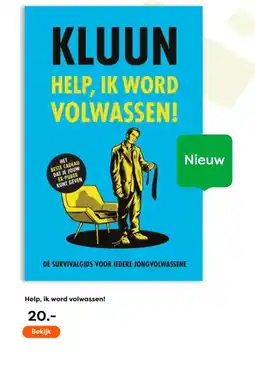 The Read Shop Help, ik word volwassen! aanbieding