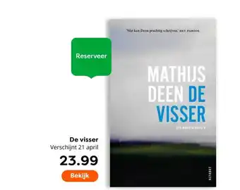 The Read Shop De visser aanbieding