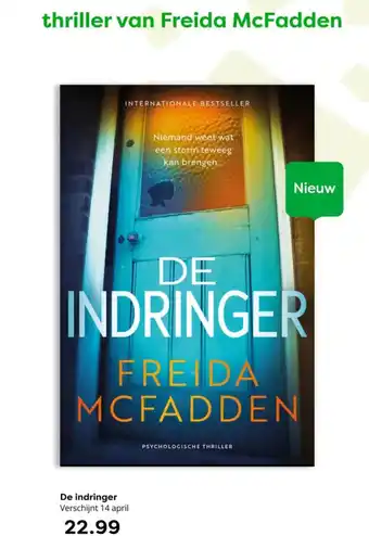 The Read Shop De indringer aanbieding