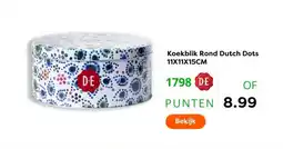 The Read Shop Koekblik Rond Dutch Dots aanbieding