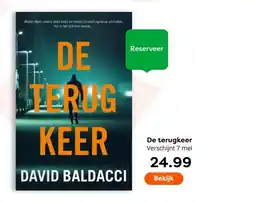 The Read Shop De terugkeer aanbieding