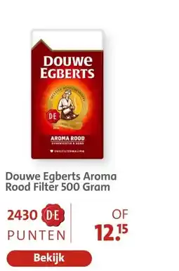 Bruna Douwe Egberts Aroma Rood Filter aanbieding