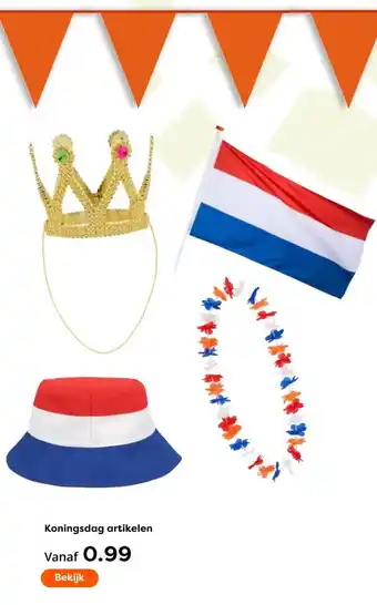 The Read Shop Koningsdag artikelen aanbieding
