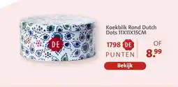 Bruna Koekblik Rond Dutch Dots aanbieding
