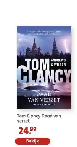 Bruna Tom Clancy Daad van verzet aanbieding