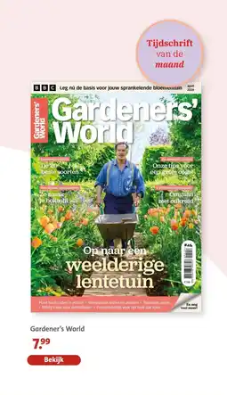 Bruna Gardeners' World aanbieding