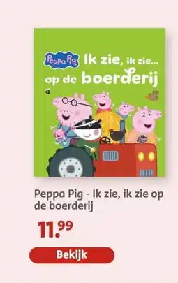 Bruna Peppa Pig Ik zie, ik zie... op de boerderij aanbieding