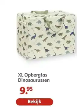 Bruna XL Opbergtas Dinosaurussen aanbieding