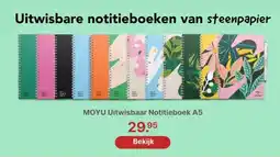 Bruna Moyu uitwisbaar notitieboek a5 aanbieding
