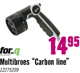 Hornbach FOR_Q Multibroes carbon line aanbieding