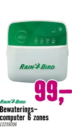 Hornbach RAINBIRD Bewateringscomputer ARC6 voor 6 zones aanbieding