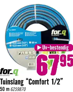 Hornbach FOR_Q Tuinslang comfort 1/2 50 m aanbieding