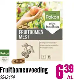 Hornbach POKON Bio Fruitbomen mest 1 kg aanbieding