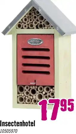 Hornbach BEST FOR BIRDS Insectenhotel 17.7x14.3x29.4 cm aanbieding