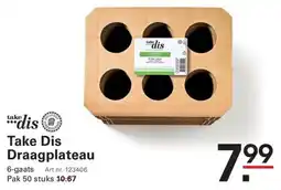 Sligro Take Dis Draagplateau aanbieding