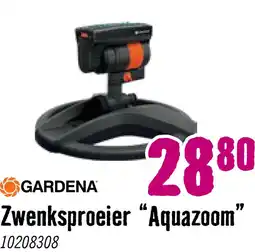 Hornbach GARDENA Zwenksproeier Aquazoom compact 9 m² - 216 m² aanbieding