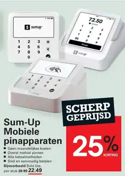 Sligro Sum-Up Mobiele pinapparaten aanbieding