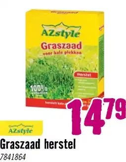 Hornbach AZSTYLE ECOSTYLE Graszaad extra 500 gr 20-30 m² aanbieding