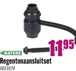 Hornbach NATURE Regenton aansluitset aanbieding