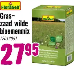 Hornbach FLORASELF Graszaad wilde bloemenmix 1 kg 50 m² aanbieding