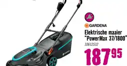 Hornbach GARDENA Grasmaaier Powermax 37 cm 1800 W aanbieding