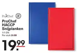 Sligro ProChef HACCP Snijplanken aanbieding