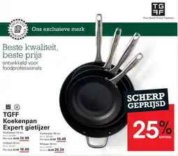 Sligro TGFF Koekenpan Expert gietijzer aanbieding