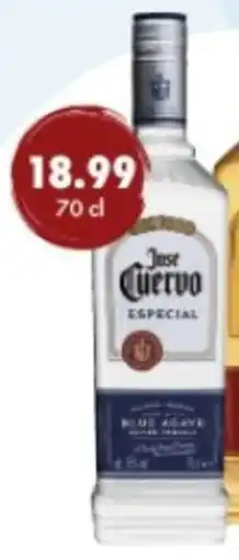 uw topSlijter Jose Cuervo Especial Tequila Silver aanbieding