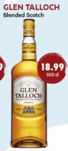 uw topSlijter Glen Talloch Blended Scotch aanbieding