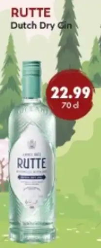 uw topSlijter Rutte Dutch Dry Gin aanbieding