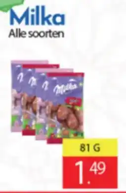Tanger Markt Milka aanbieding